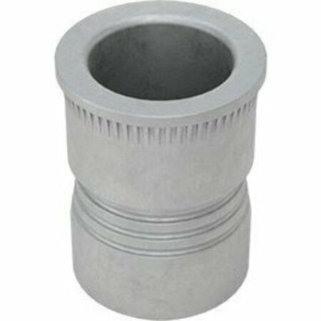 BSC PREFERRED Metric Low-Profile Rivet Nut Cadmium-Plated Aluminum M4x.7 Internal Thread 9mm Long, 10PK 91230A221